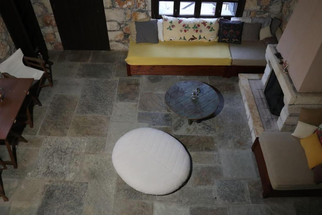 Wood & Stone Dream View House B Villa Diaporos Luaran gambar